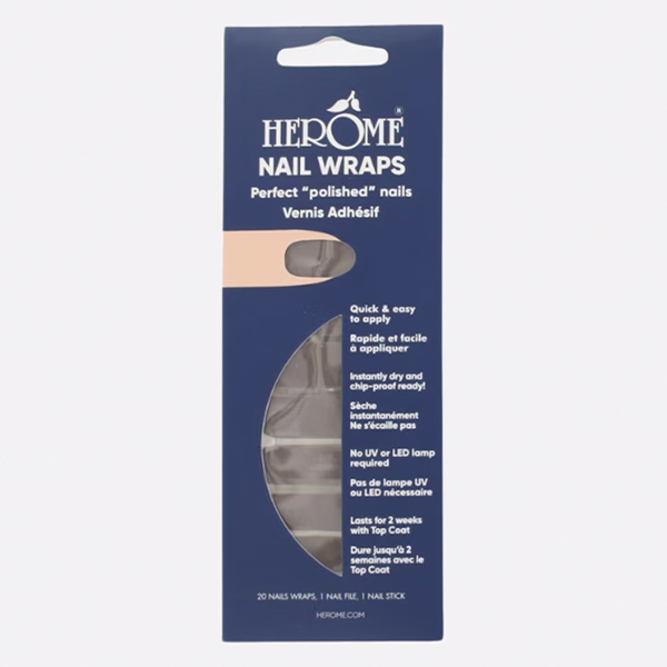 Nail Wraps graphite