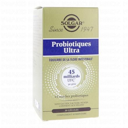 Probiotiques Ultra Équilibre de la Flore Intestinale x30 Gélules