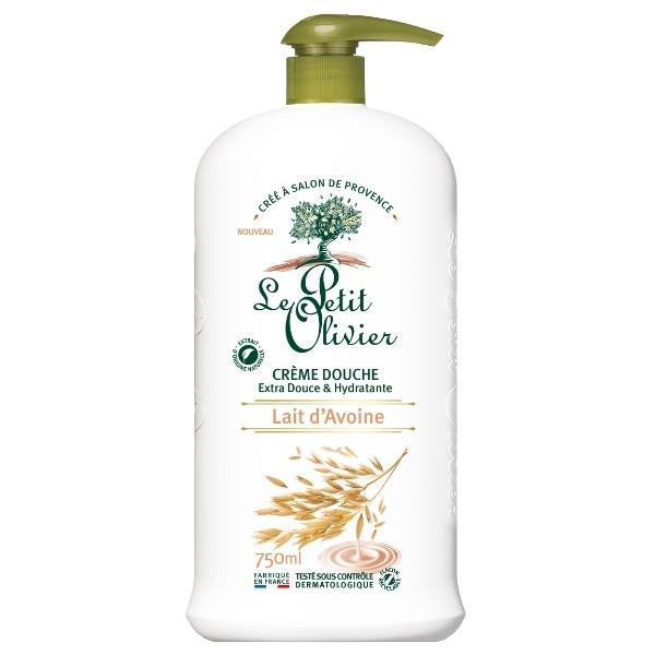 - Crème Douche Extra Douce - Lait d'Avoine - Sans Savon 750ml