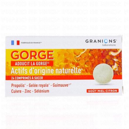 Gorge x24 comprimés à sucer