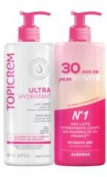 Ultra-Hydratant Lait Corps Lot de 2 x 500 ml - Lot 2 produits