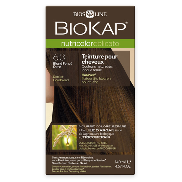 Nutricolor Delicato Hair Dye 6.3 Blond Foncé Doré 140ml
