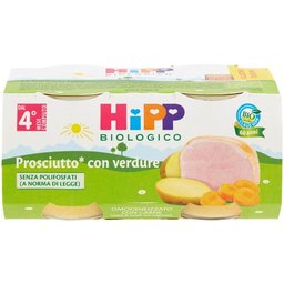 Bio Bouillie Jambon Cuit Légumes 2x80g