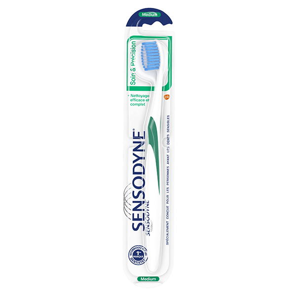 Brosse à dents Soin et Précision Medium