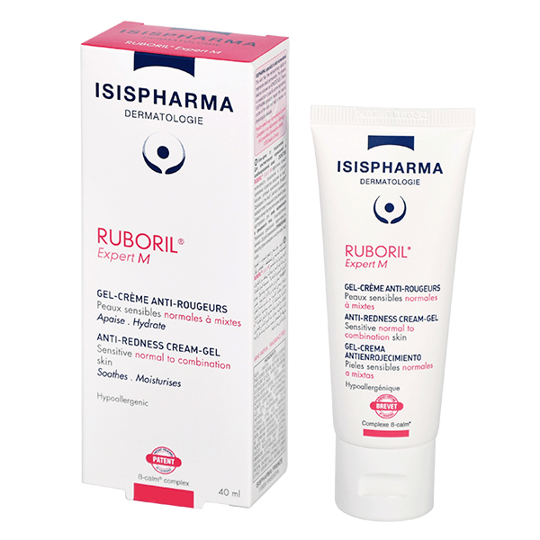 Ruboril Expert M Gel Crème Anti-rougeurs Peaux Normales à Mixtes 40ml