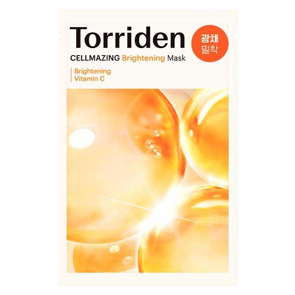 Masque en tissu éclaircissant à la vitamine C - 1 pièce