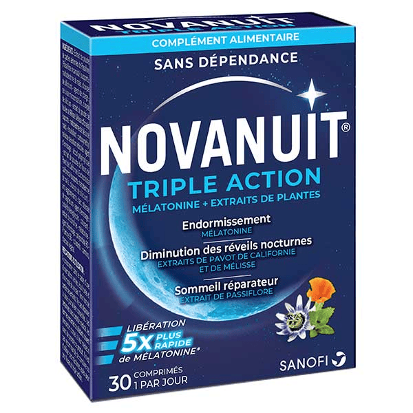 Sommeil Triple Action 30 comprimés