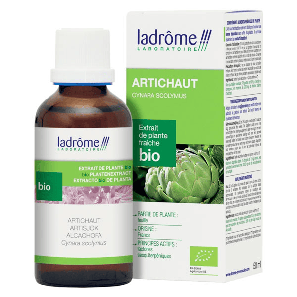 Extraits de Plantes Fraîches Artichaut Bio 50ml