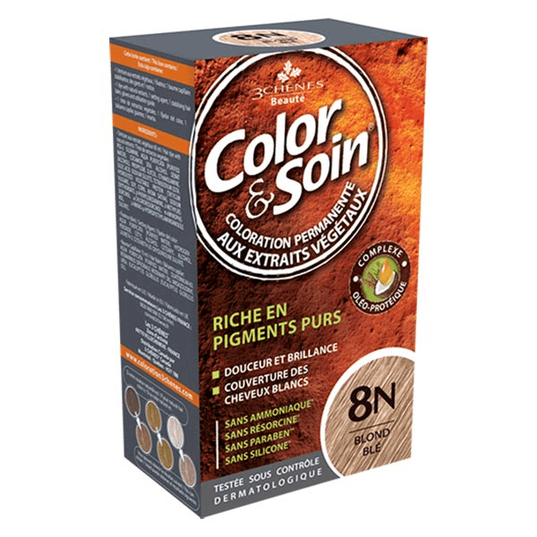 Color & Soin Coloration Permanente N°8N Blond Blé