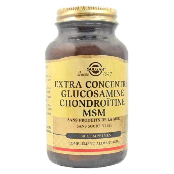 Extra Concentré Glucosamine Chondroïtine MSM 60 comprimés