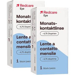 Redcare Eye Lentille mensuelle -4,75
