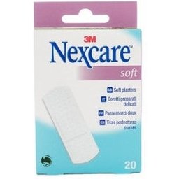 Nexcare™ Pansements doux 19x76mm 20 pcs