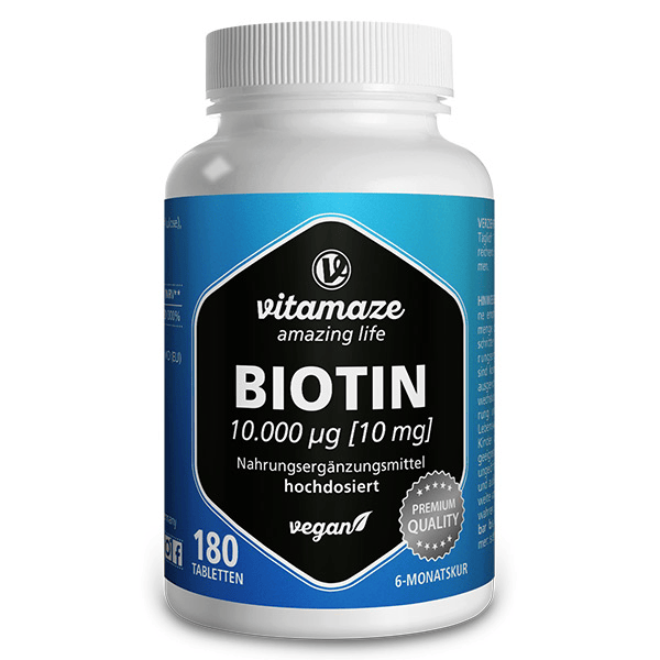 Biotine 10mg 180 comprimés