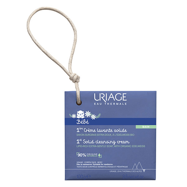 Bébé 1ère Crème Lavante Solide Visage Corps 100g