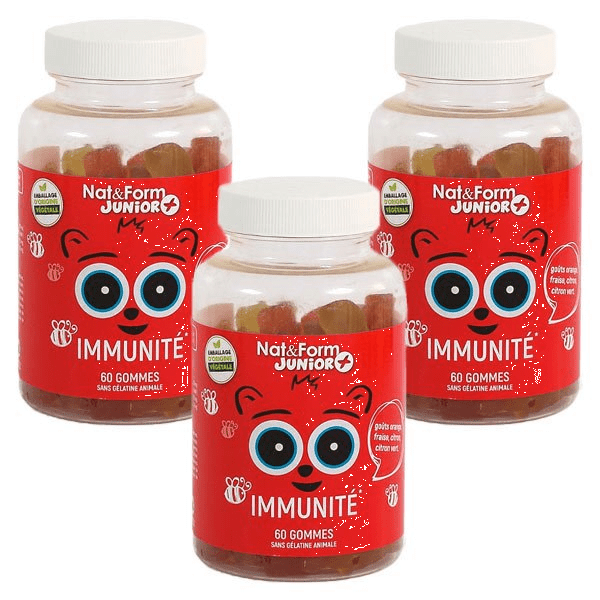 Junior Immunité 3 x 60 gommes