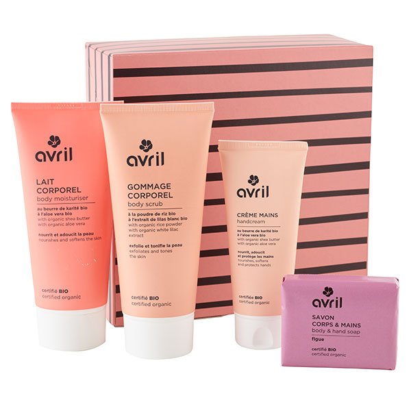 Cosmétiques Coffret Cadeau Voyage des Sens Cosmétiques Certifiés Bio