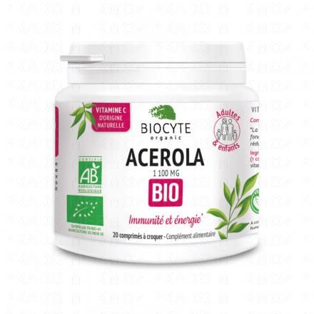 Bio - Acérola Bio 20 comprimés à croquer