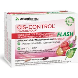 Cis-Control Cranberola Flash 20 Gélules