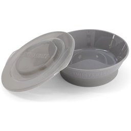 Bowl avec Couvercle +6m Gris Pastel 1ut