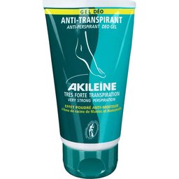 Akileïne Déo Antitranspirant pieds Gel 75ml