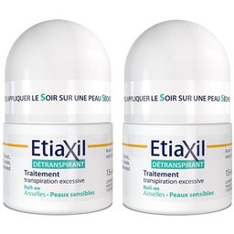 Traitement Détranspirant Aisselles Peaux Sensibles Roll'on