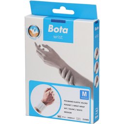 Serre-Poignet Velcro Blanc M