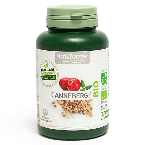 Bio Canneberge 200 gélules végétales