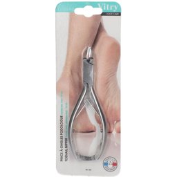 Pince à ongles double-bec podologue 14cm