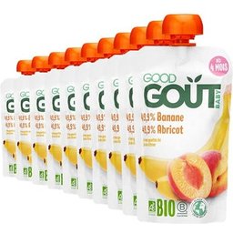 Baby Plátano Albaricoque +4m Bio 190g