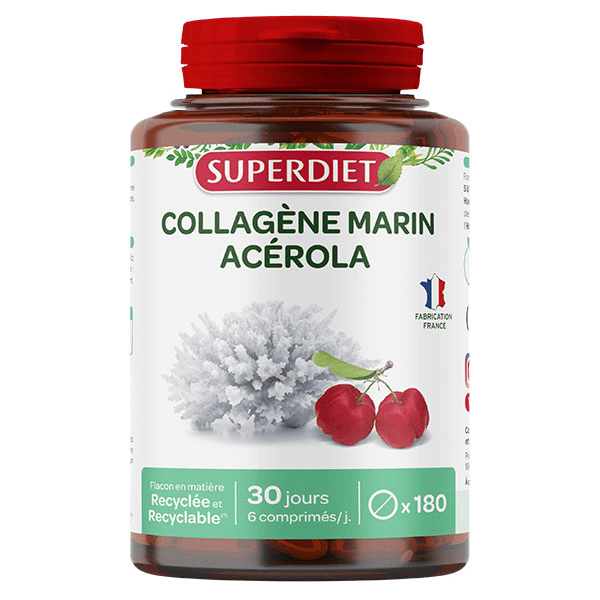 Collagène Marin + Vitamine C 180 comprimés