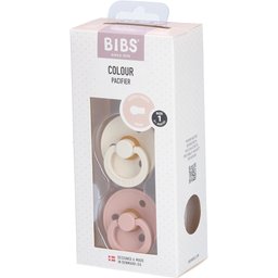 Tétine ivoire/blush duo 0-6 mois