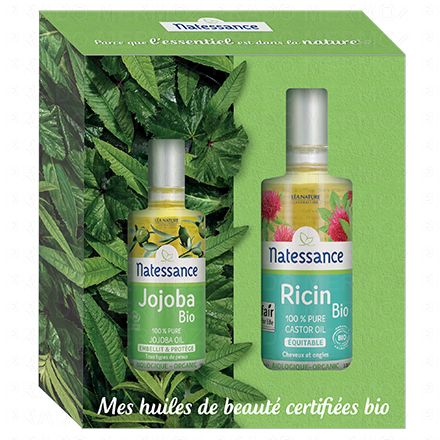 Coffret huiles de beauté