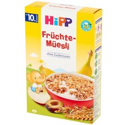 Muesli aux Fruits Sans Sucre +10M Bio 200g