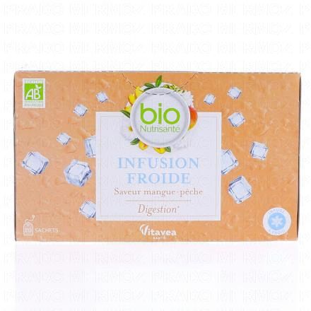 Infusion Froide Bio Saveur Mangue Pêche Digestion x20 sachets