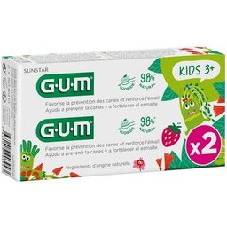 Kids Dentifrice Fluoré 2-6 Ans 2x50ml