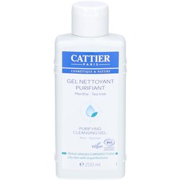 Gel nettoyant purifiant bio peaux grasses à imperfections