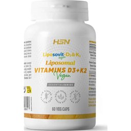 Vitaminas D3 2000UI + K2 100mcg Vitamina K Liposomadas Liposovit® 60vcaps