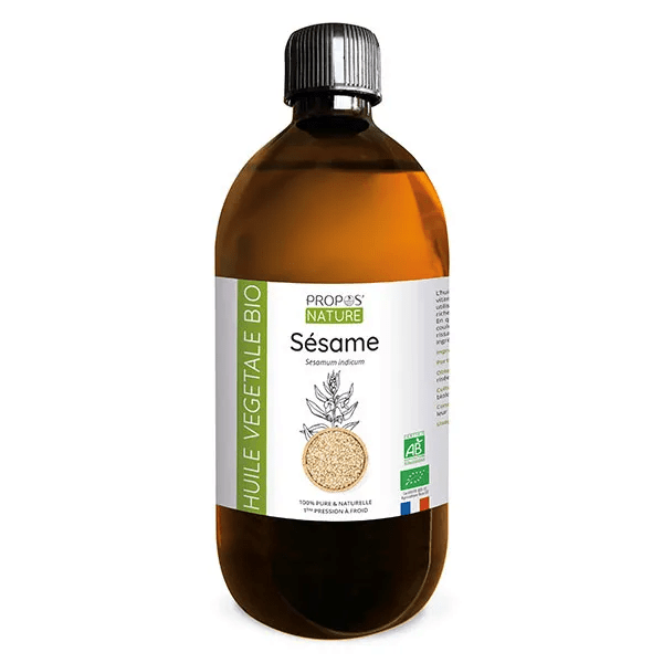 Huile végétale de Sésame Bio 500ml