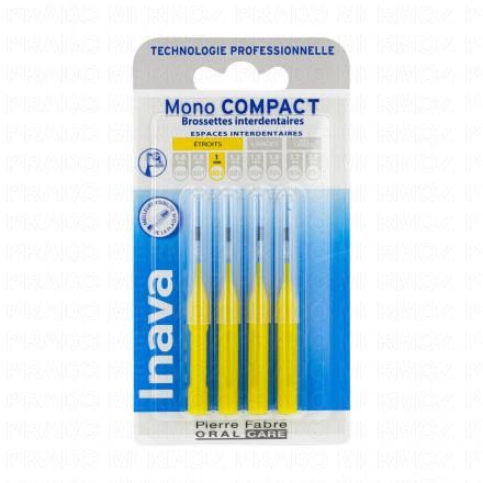 Mono compact - Brossettes interdentaires ISO2 étroits 1mm pack de 4