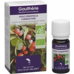 Docteur Valnet Huille Essentielle Bio Gaulthérie 10ml