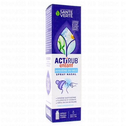 SANTE VERTE Actirub Enfant Hygiène du nez spray nasal 120ml