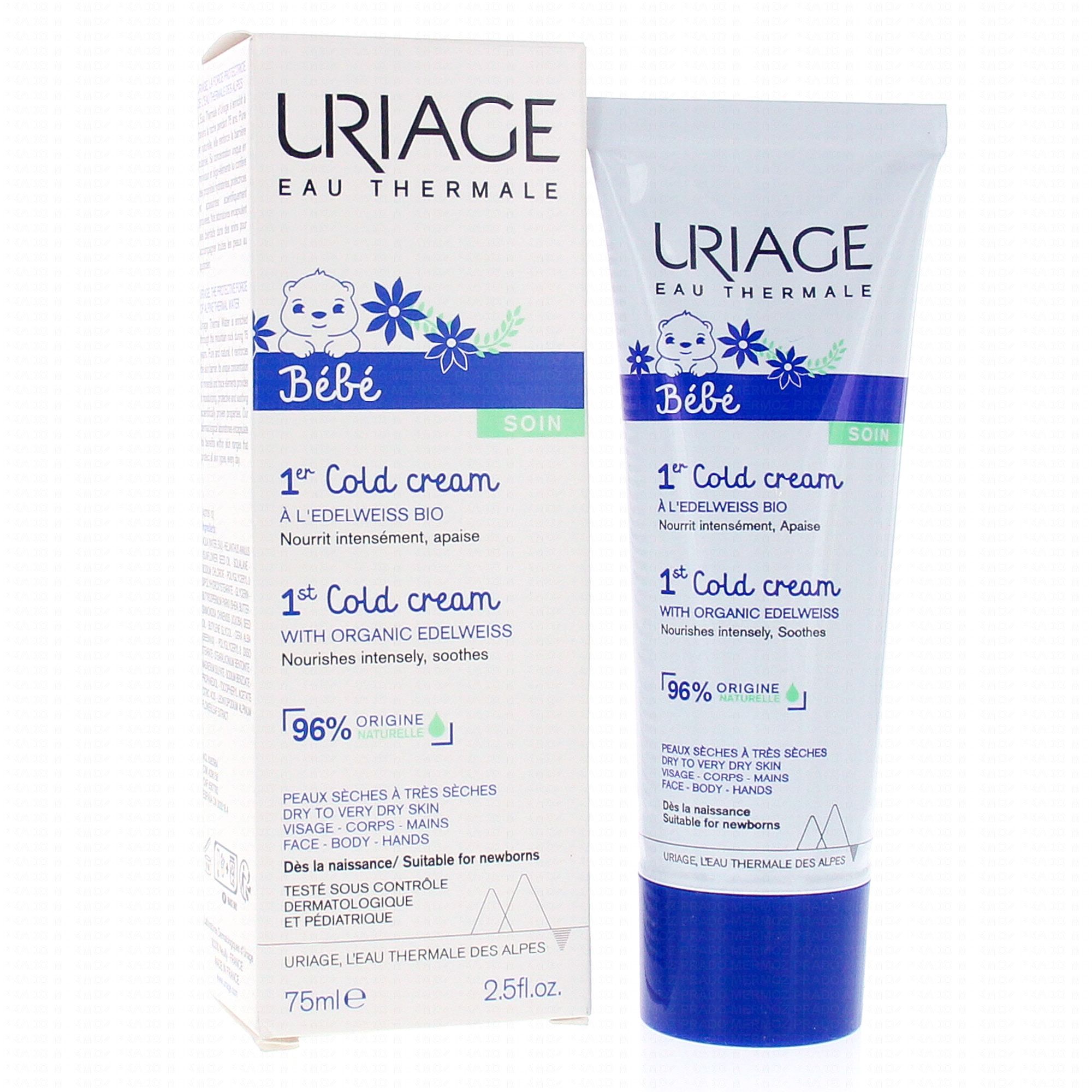 1ers Soins bébé - 1er Cold cream bébé tube 75ml