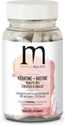Gélules Kératine Biotine Beauté Cheveux & Ongles Mulato
