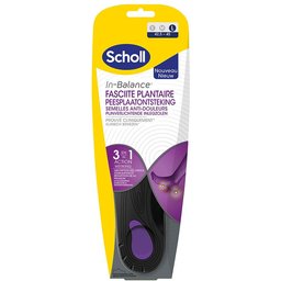 Semelles In-Balance® Anti-Douleur Fasciite Plantaire T3 (42,5-45)