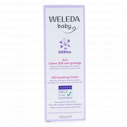 Baby Derma - Crème SOS Anti-Grattage 3en1 50ml