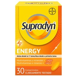 Energy Multivitaminé 30 Comprimés