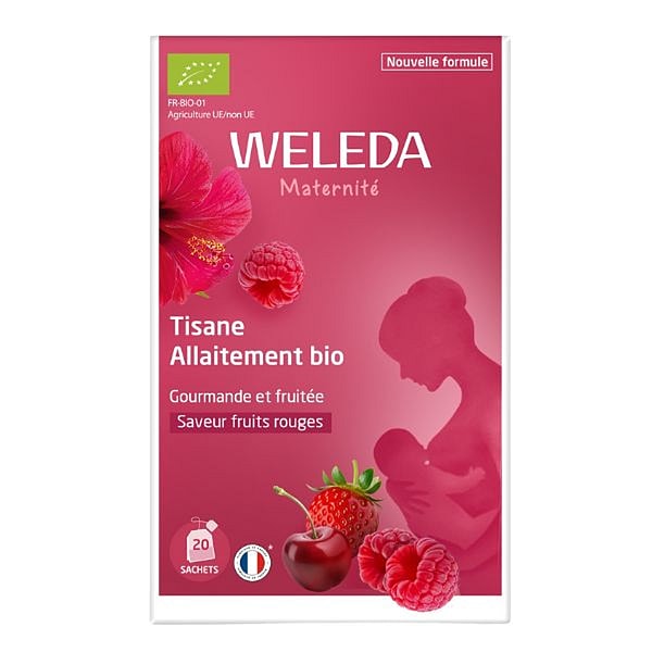 Tisane Allaitement bio Fruits rouges - Weleda