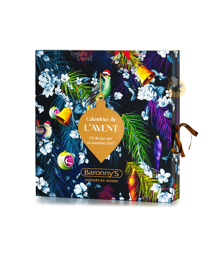 Calendrier de l'AVENT Noir & Or - un thé par jour en attendant Noël - Baronny'S