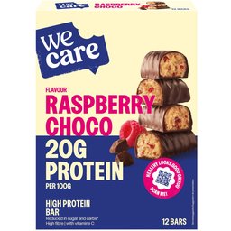 We Care Barre Framboise Choco