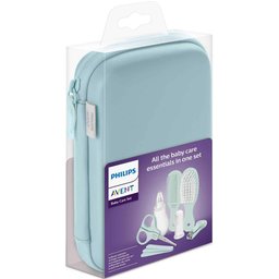 Kit Conjunto de Cuidado e Higiene para Bebé Azul